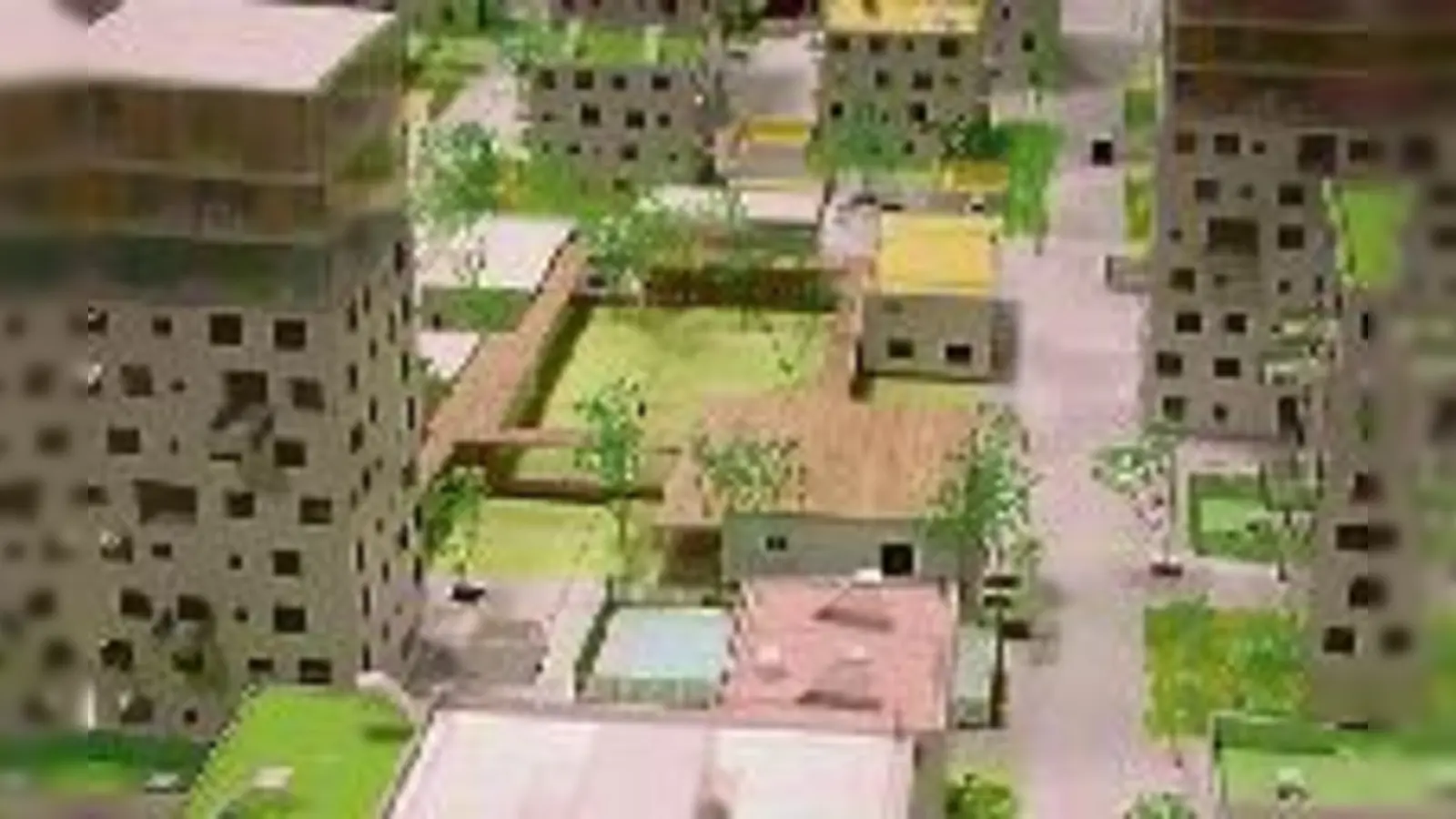 Entwurf des japanischen Architekten Kazunari Sakamoto für die Werkbundsiedlung Wiesenfeld. 	 (Foto: VA)