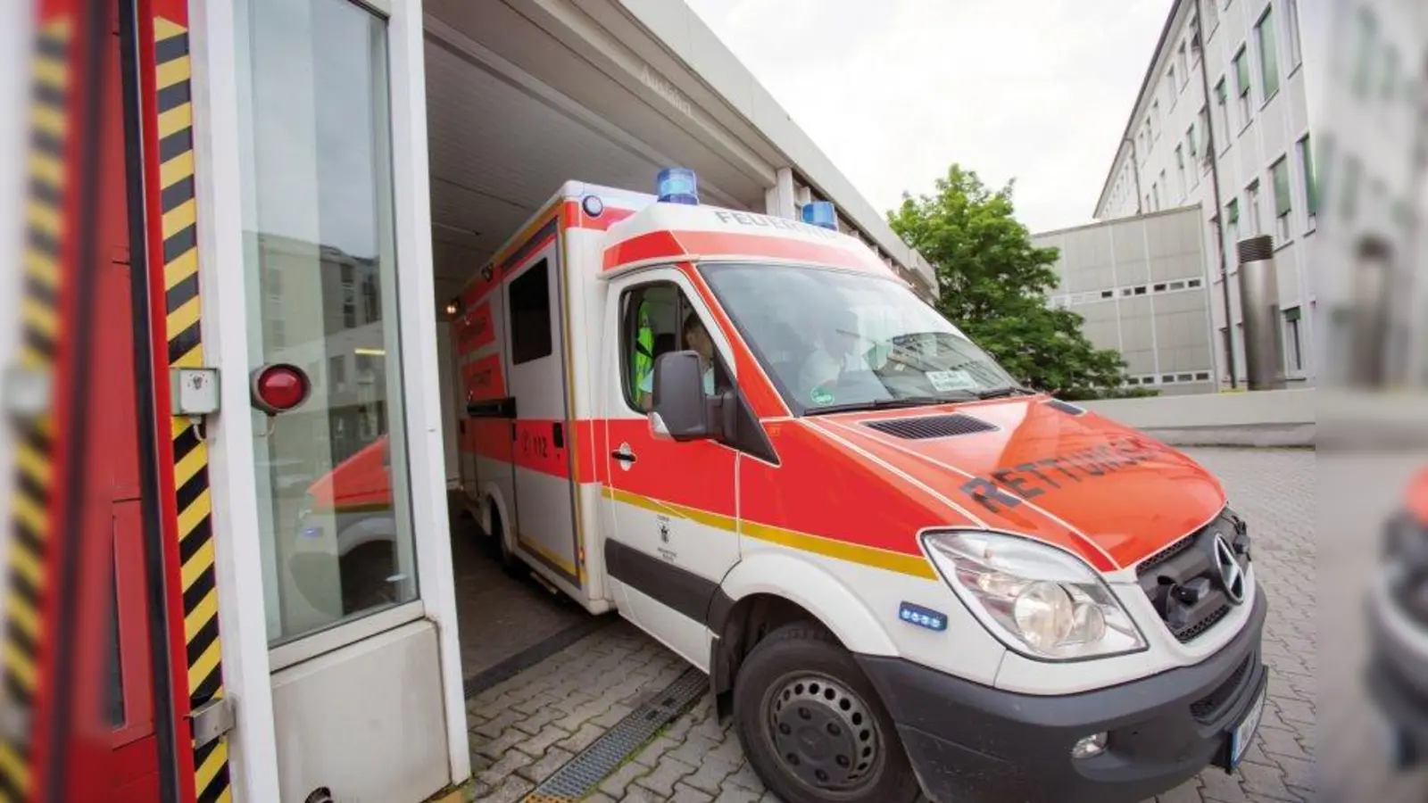 Die Notaufnahme des Klinikums Dritter Orden ist vorübergehend umgezogen und nun über die Straße „In den Kirschen” zu erreichen. (Foto: Dritter Orden)