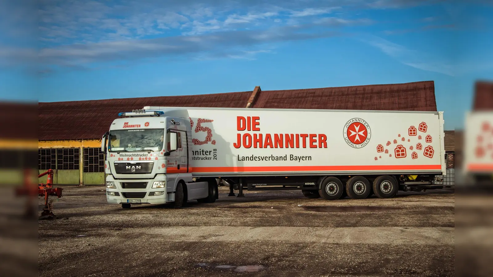 Zwischen Weihnachten und Silvester werden die gespendeten Hilfspakete in sechs LKW-Konvois nach Albanien, Bosnien, Nord- und Zentral-Rumänien, die Ukraine sowie nach Bulgarien gebracht.  (Foto: Steffen Kaiser)