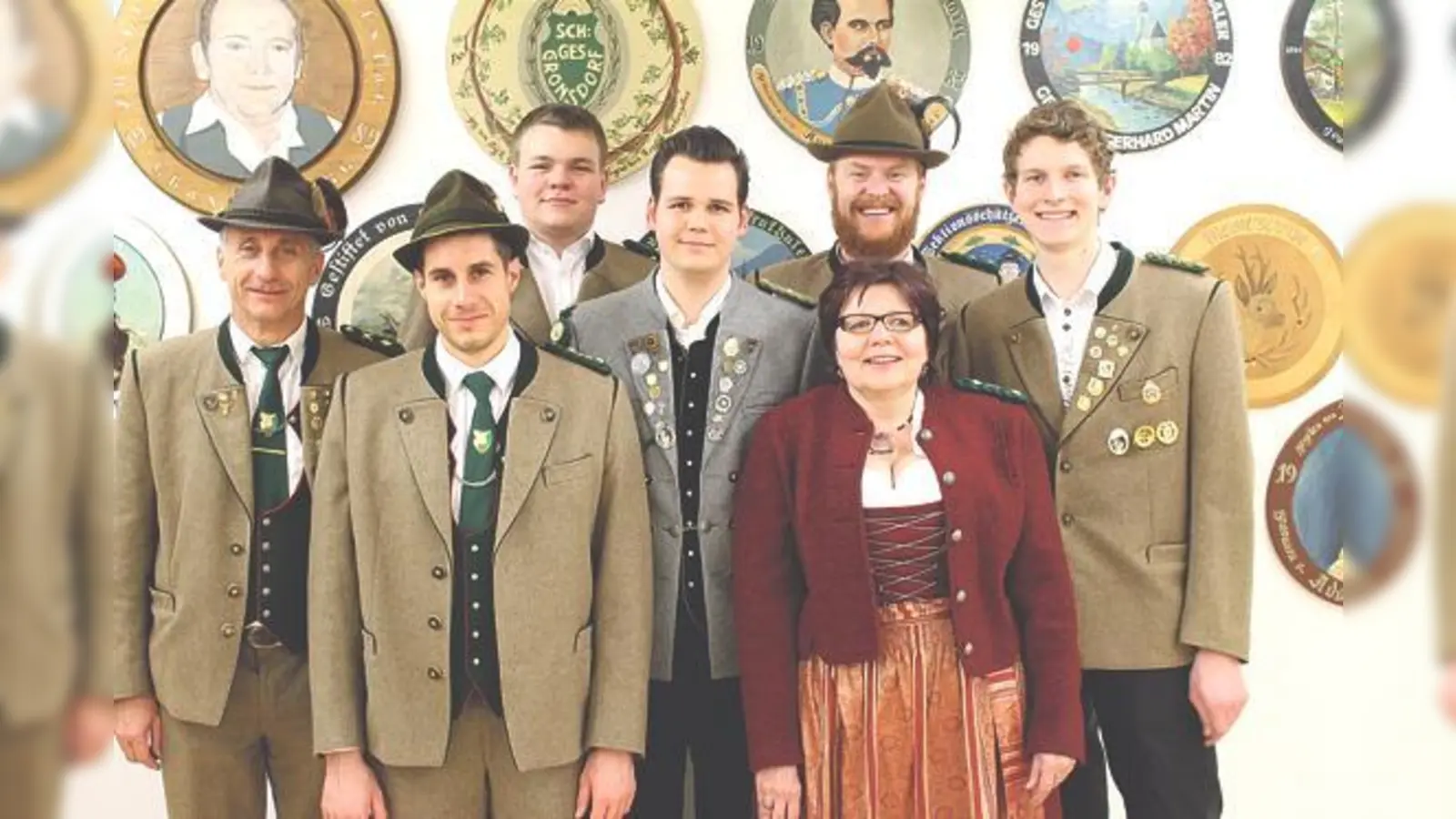 Vor kurzem fand die Jahreshauptversammlung der Schützengesellschaft Haar mit Neuwahlen des  Vortandes statt. 	 (Foto: Schützengesellschaft)