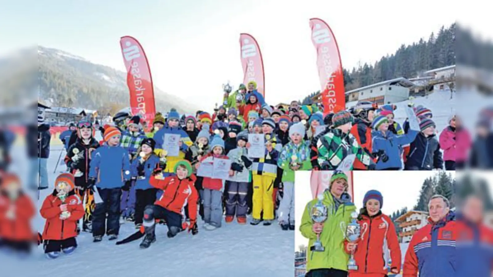 Neben Schnelligkeit und Technik geht es für den Skinachwuchs auch um Spaß auf der Piste.  (Foto: SCF)