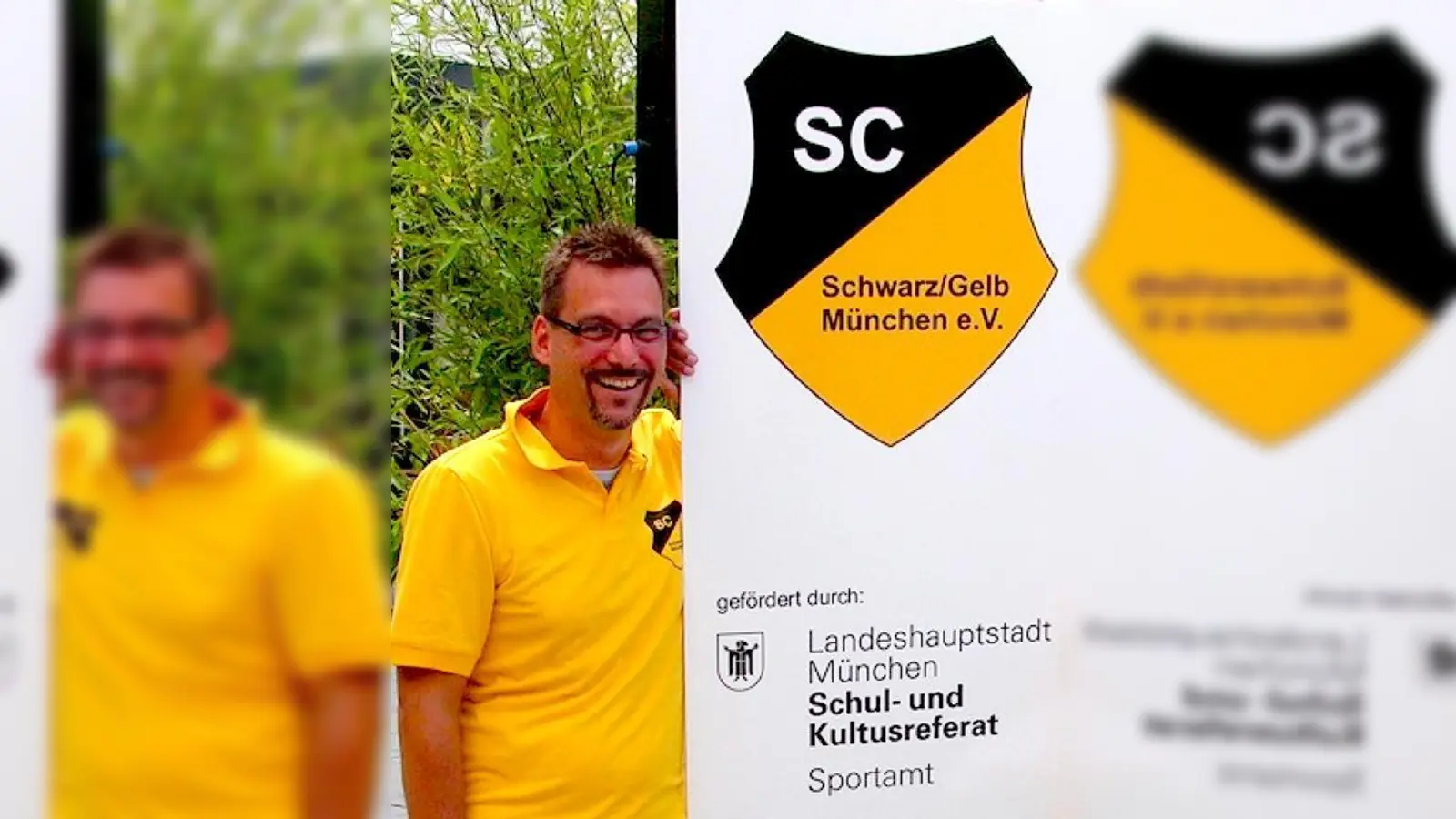 Der Vorsitzende des SC Schwarz/Gelb München, Gronenwald, wurde wiedergewählt.	 (Foto: VA)