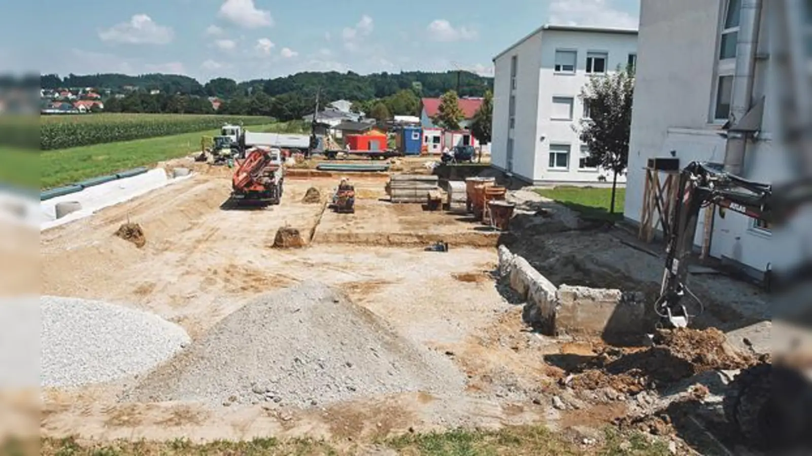 Baubeginn am Haus Wartenberg: Die Zahl der Plätze steigt um 36, das Therapieangebot wird deutlich breiter.	 (Foto: kw)