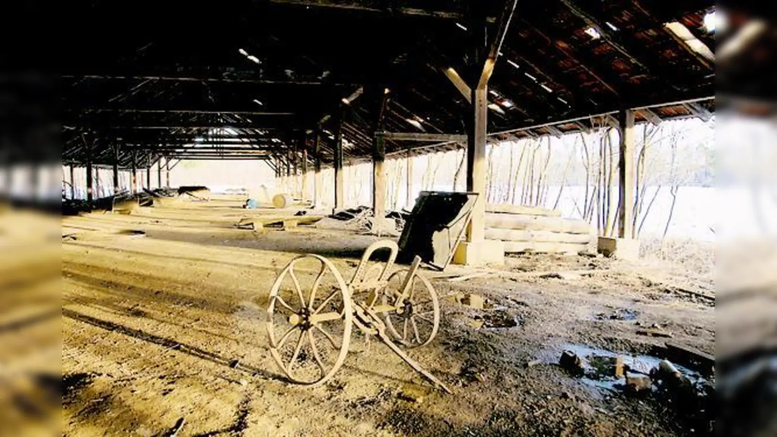 Ein Foto aus dem letzten Winter. Industrie-Romantik, wie sie bald Vergangenheit ist.	 (Foto: privat)