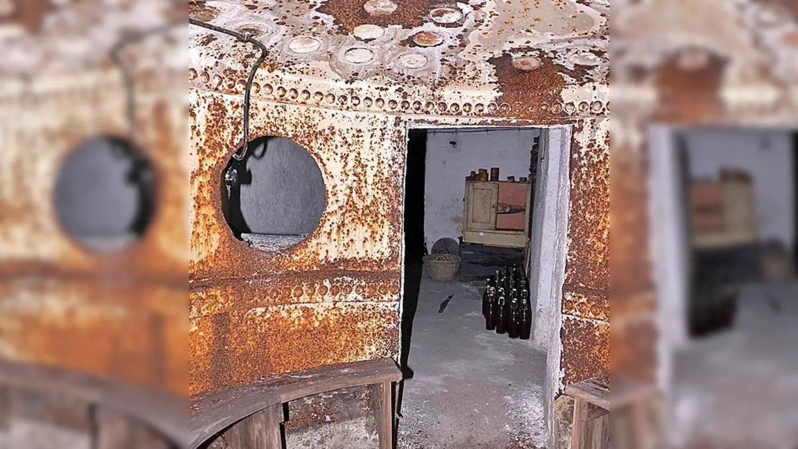 Heute mehr eine Kuriosität als eine Notwendigkeit: Im Museum F. X. Stahl ist der Luftschutzkeller des Hauses aus den 40er-Jahren »ausgestellt«.	 (Foto: VA)