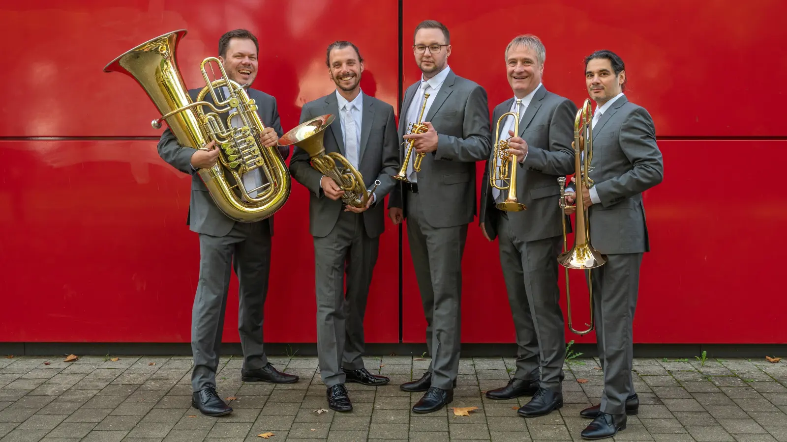 Die fünf sympathischen Profis vom Blechblasorchester Classic Brass zählen zu den besten ihres Faches.  (Foto: Classic Brass)