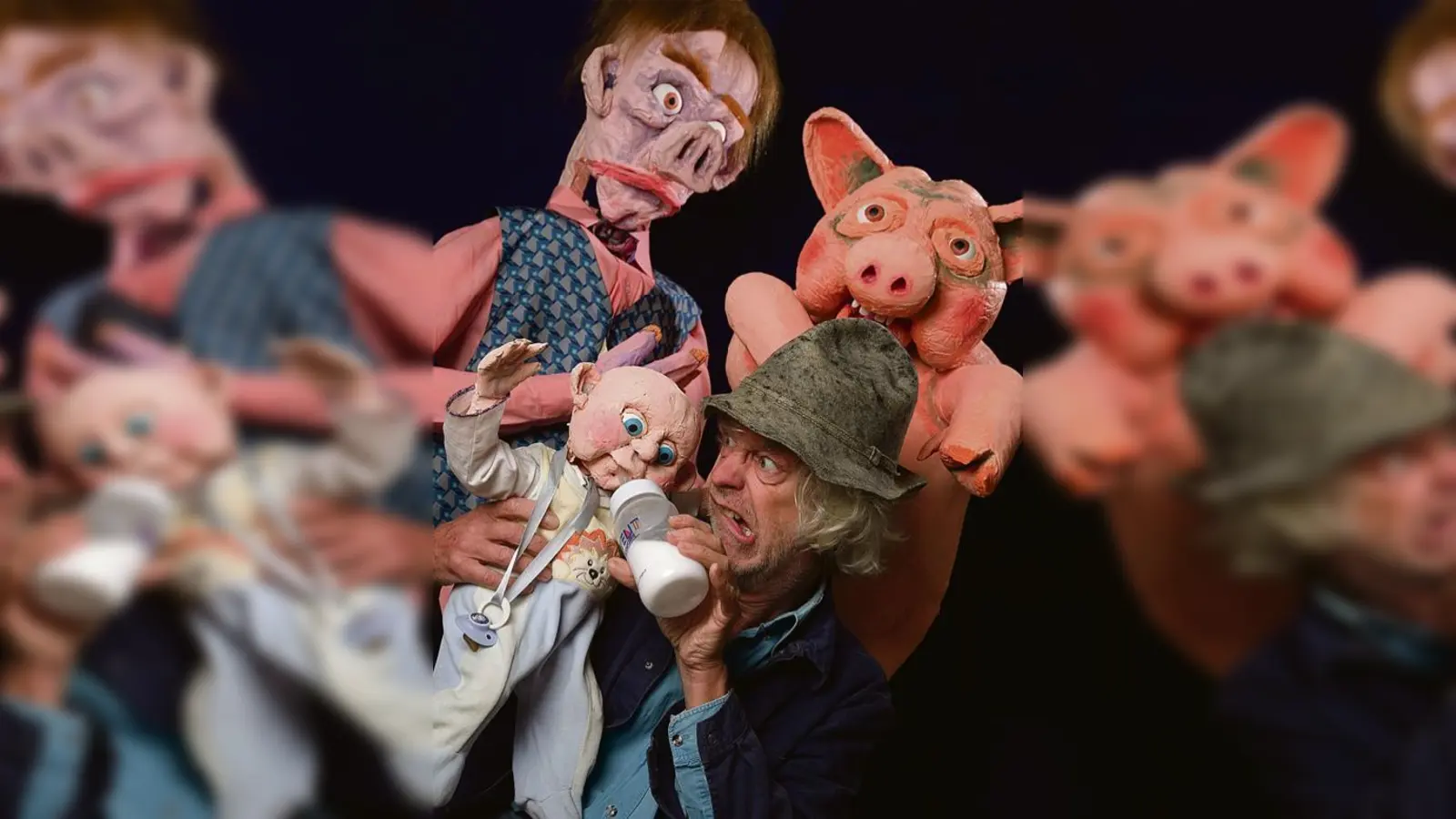 »Genial« heißt das neue Programm des Kabarettisten und Puppenspielers Josef Pretterer.	 (Foto: VA)