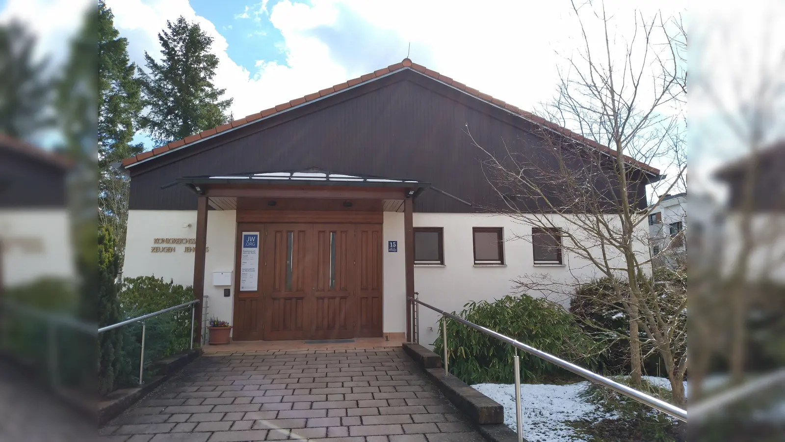 Der Königreichssal in der Herlingstraße wird nach über 60 Jahren Nutzung verkauft. (Foto: Wunderlich)