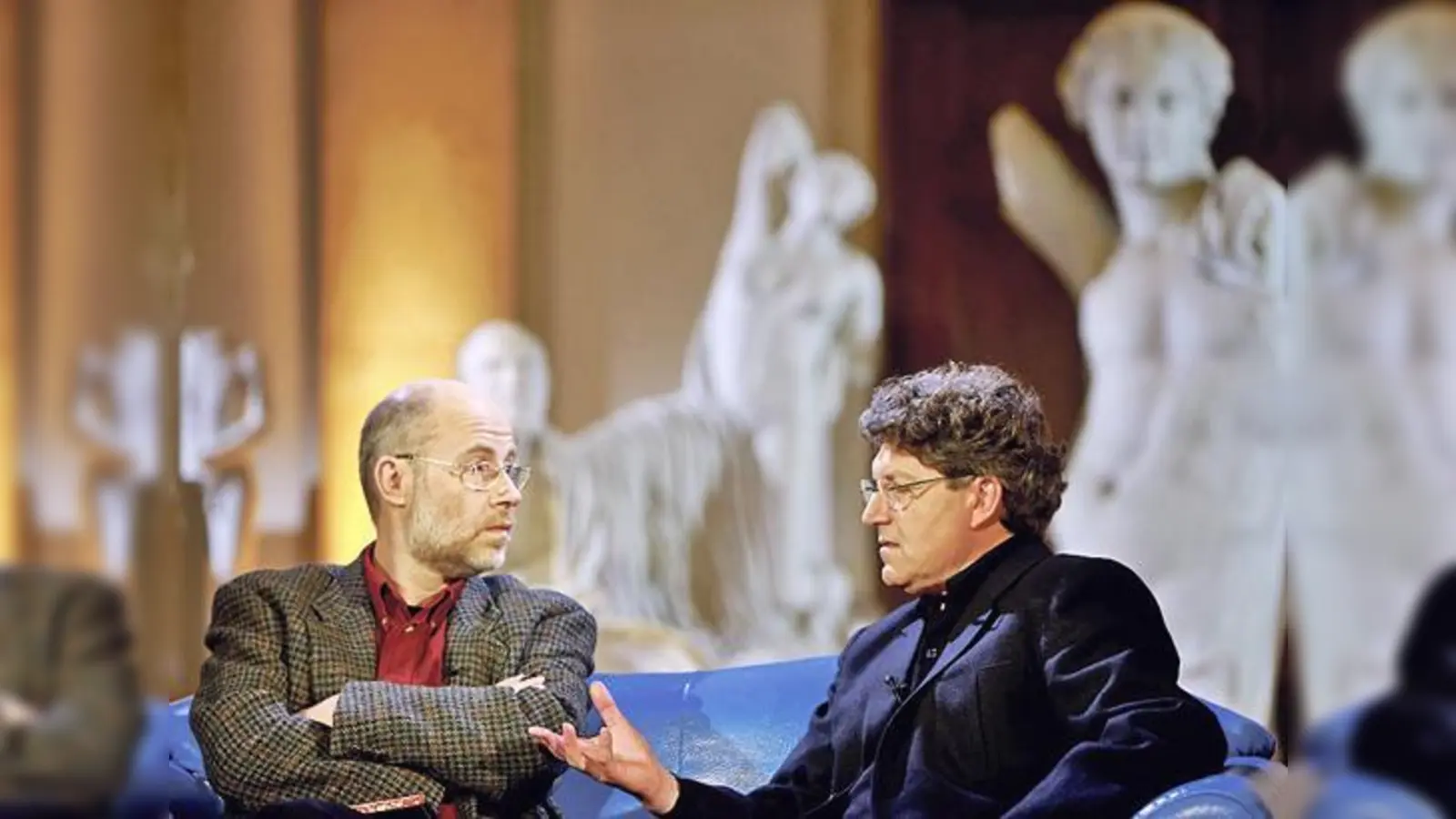 Harald Lesch (links) und Wilhelm Vossenkuhl laden zum Philosophischen Aschermittwoch ein. 	 (Foto: Roy Hessing)