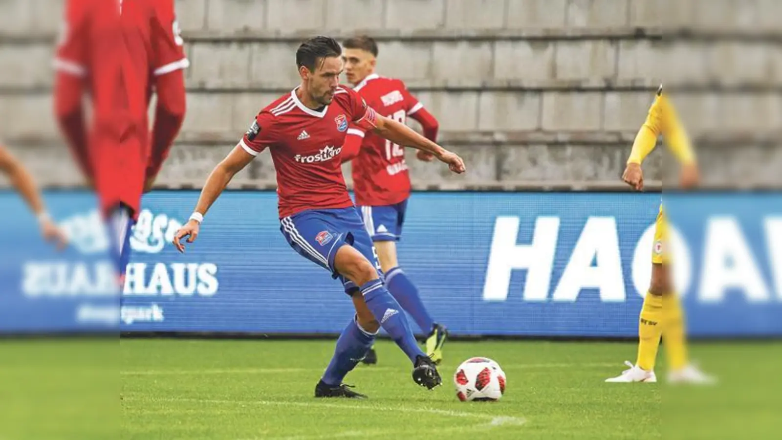 Der Kapitän ist wieder da: Josef Welzmüller gab in Chemnitz sein Comeback nach langer Verletzungspause, konnte die Niederlage aber auch nicht verhindern.	 (Foto: Christian Riedel)
