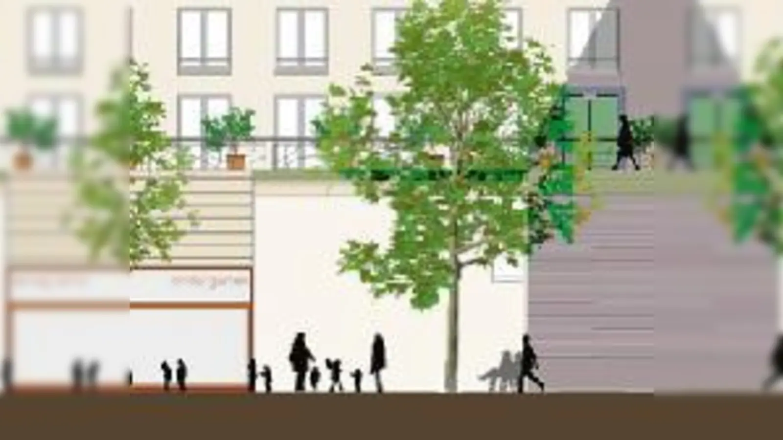 Ein Teil der Pläne des Architekturbüros 03 München zum Neubau an der Welfenstraße. 	 (Foto: em, 03 München GbR)