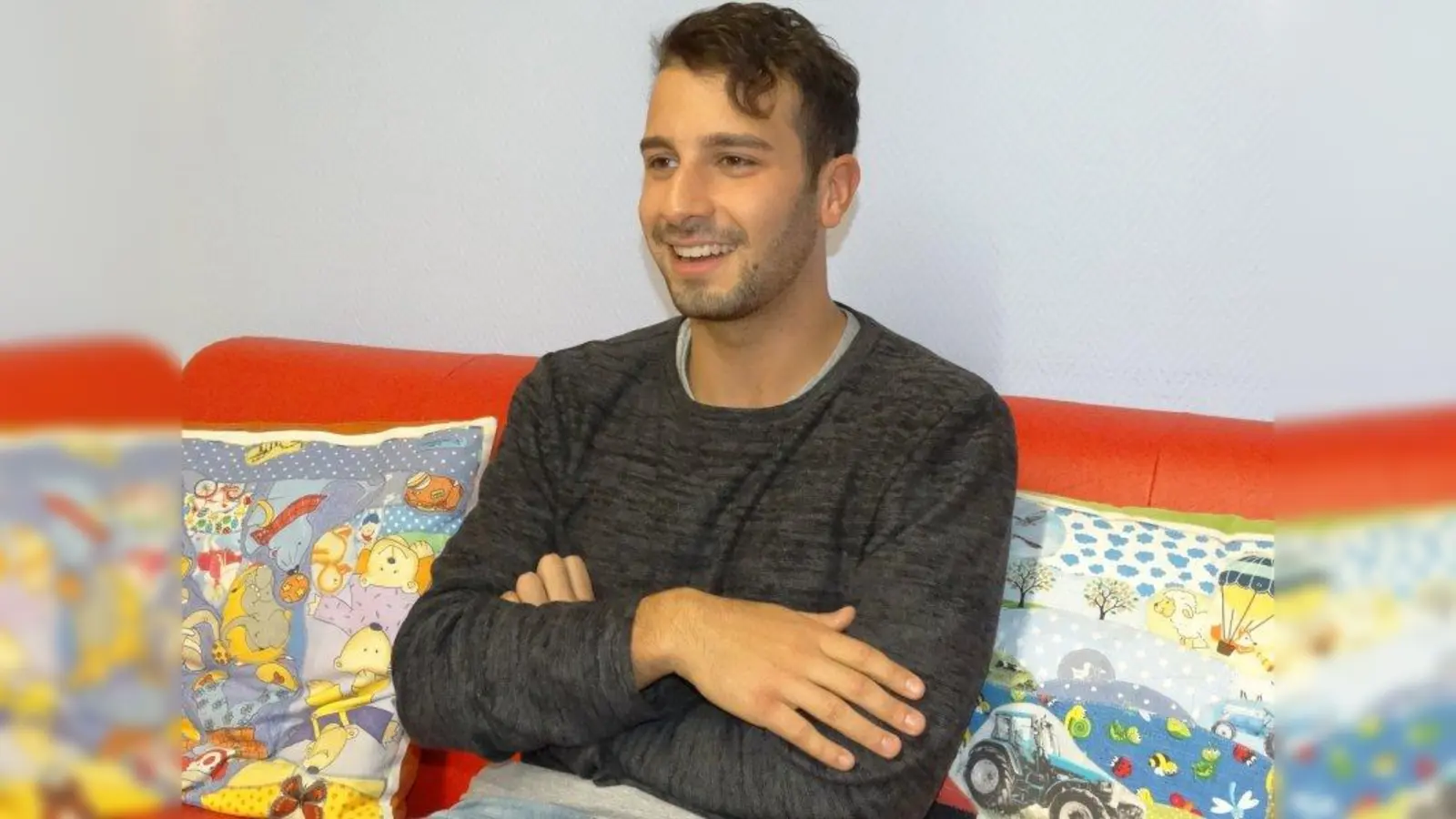 Mit scheinbar harmlosen Schmerzen im Fuß fing bei Luca Fabiano alles an. Vor acht Jahren erhielt er die Diagnose Ewing Sarkom. (Foto: tab)