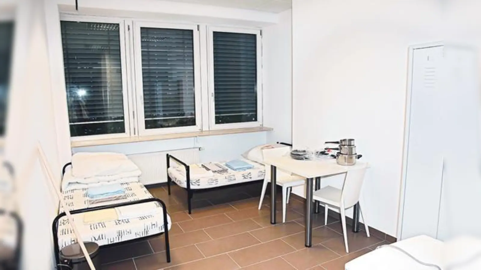 In der Unterkunft gibt es neben fü&amp;#776;nf Familienwohneinheiten vor allem Doppelzimmer.	 (Foto: LRA)