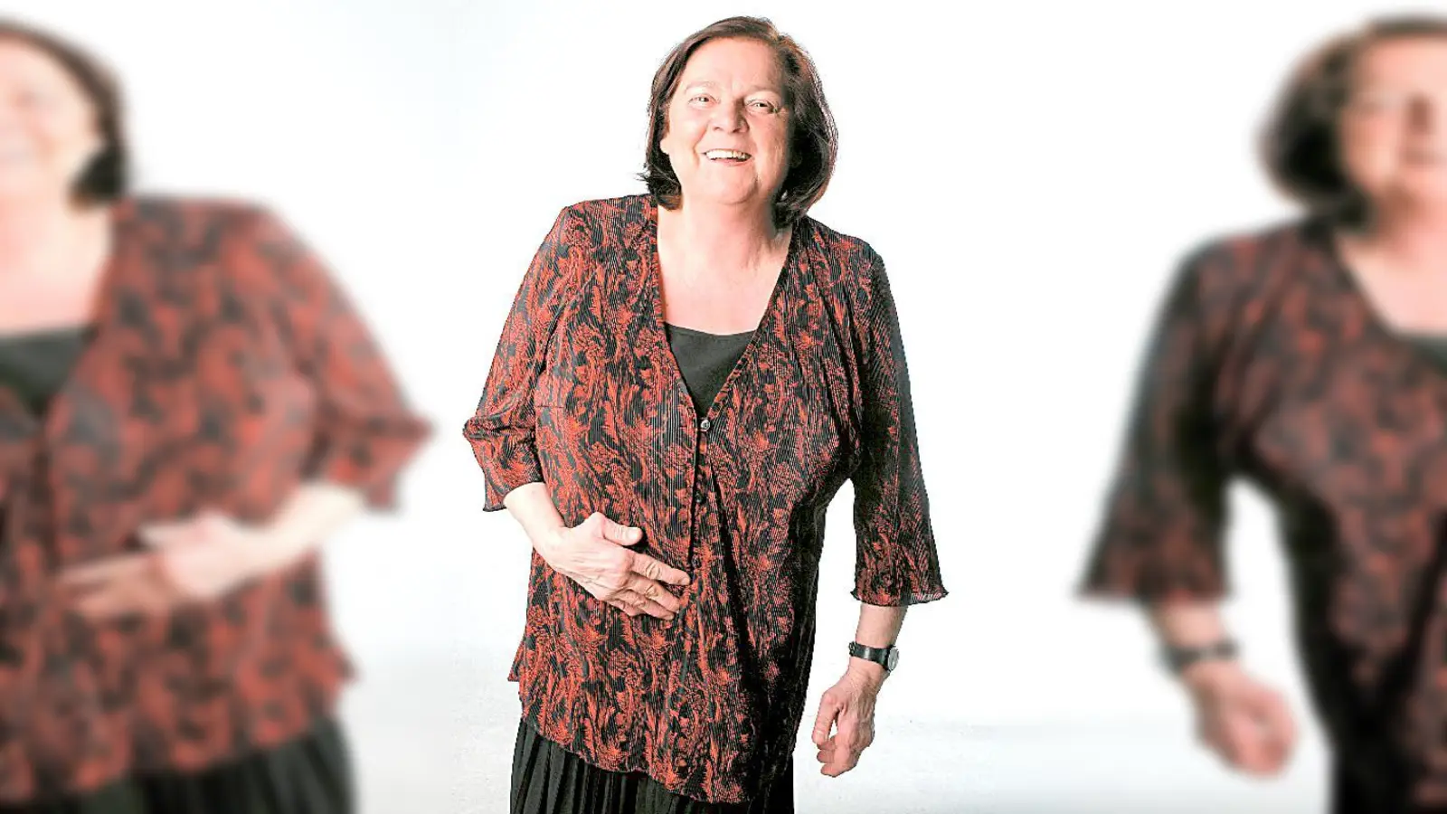 Auch beim neuen Programm von Maria Peschek darf Paula Pirschl nicht fehlen. 	  (Foto: VA)