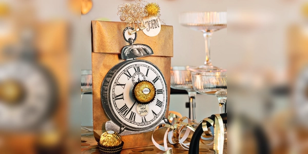 Ein echter Hingucker für die Silvestertafel - schnell gemacht und irre dekorativ! (Foto: Ferrero)