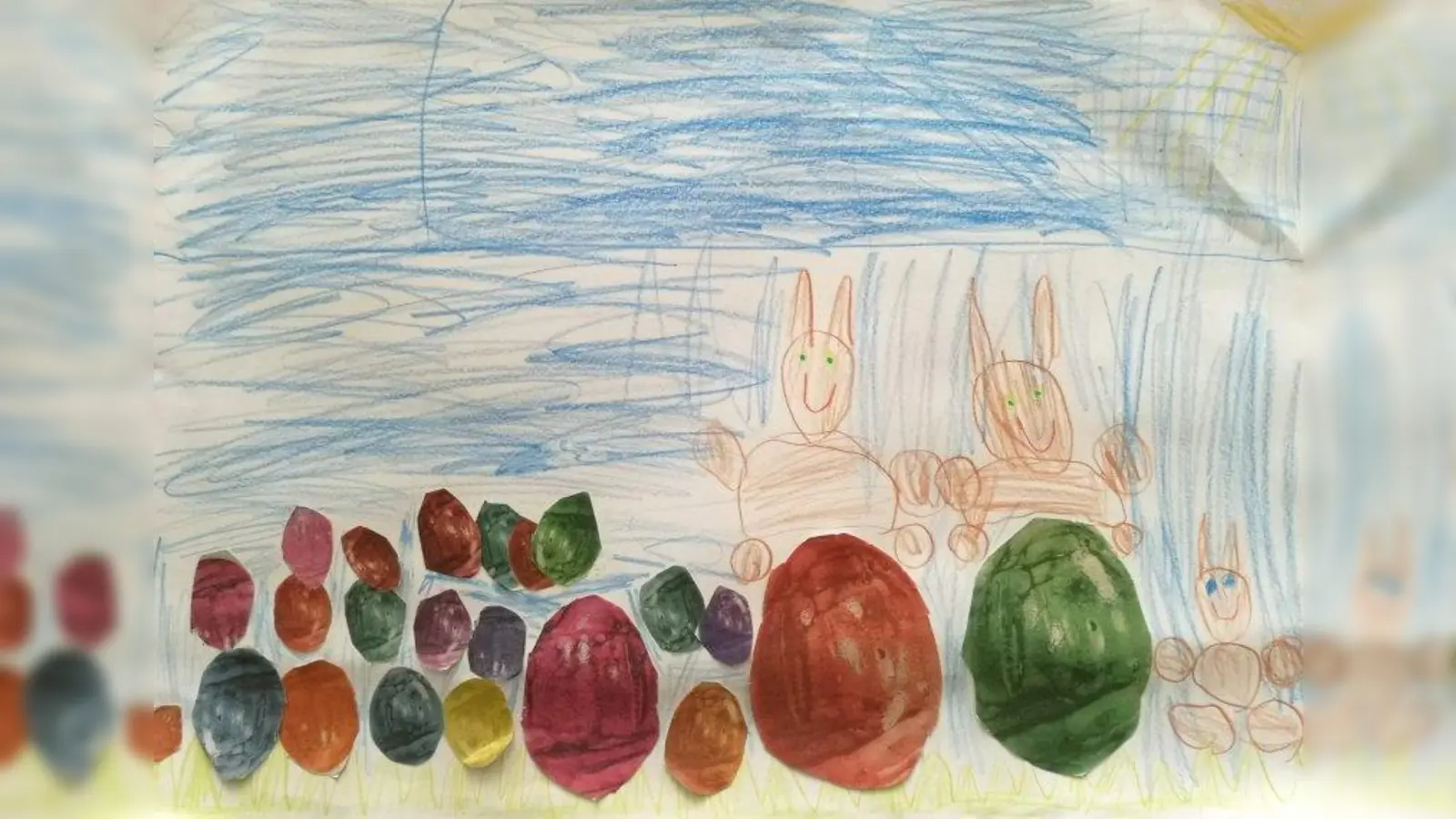 &amp;quot;Ich bin vor kurzem sechs Jahre alt geworden und komme im September in die Schule. Ich möchte gerne bei dem Oster-Rätselspiel mitmachen. Ich habe<br>24 Eier gezählt&amp;quot;, schreibt Anna zu ihrem Osterhasenbild. (Foto: pr)