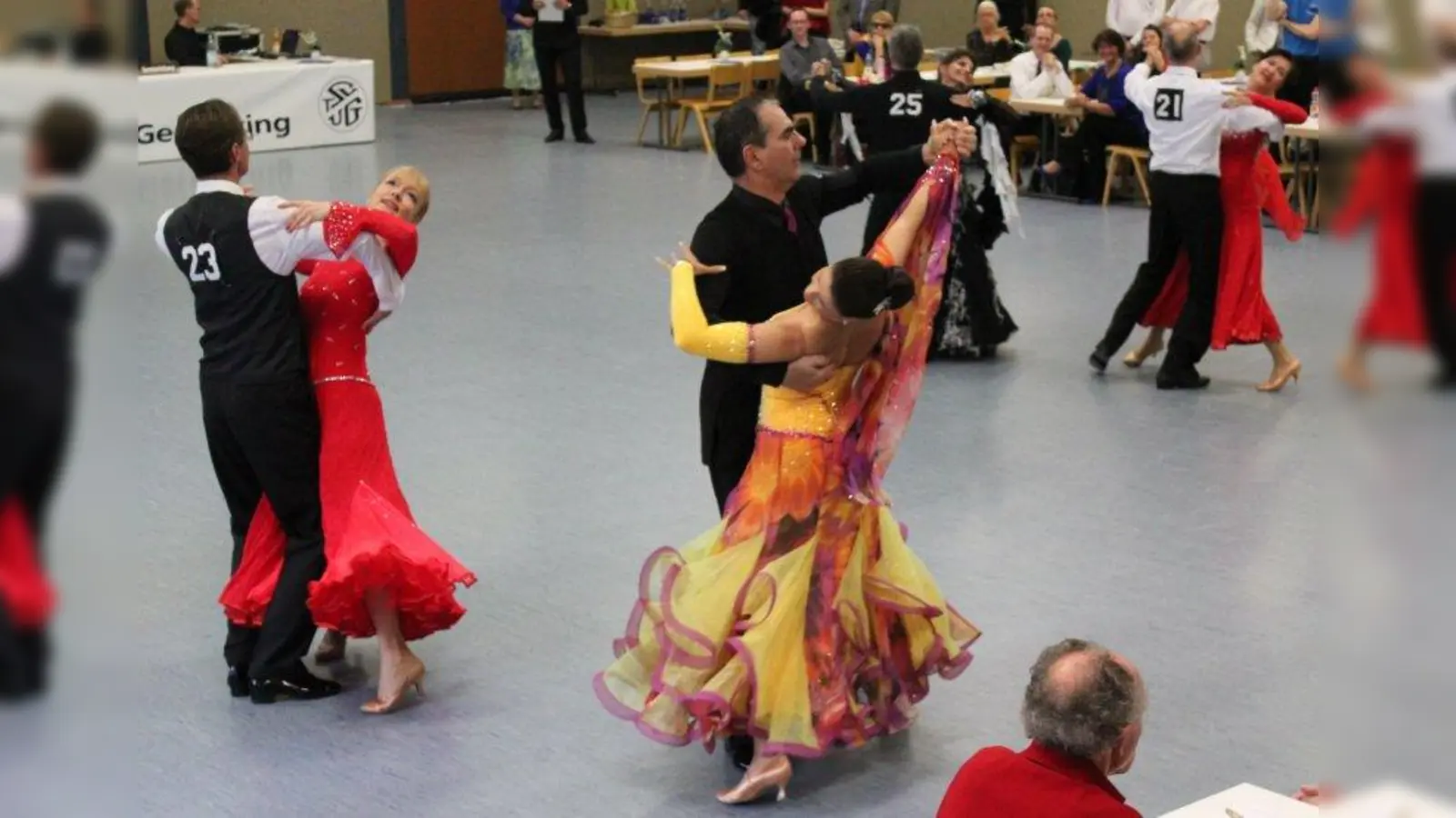 Die Tanzsportabteilung der TSV Unterpfaffenhofen-Germering richtet vier Standard-Tanzturniere der Senioren I und II in den Leistungsklassen D und C aus. (Foto: pi)