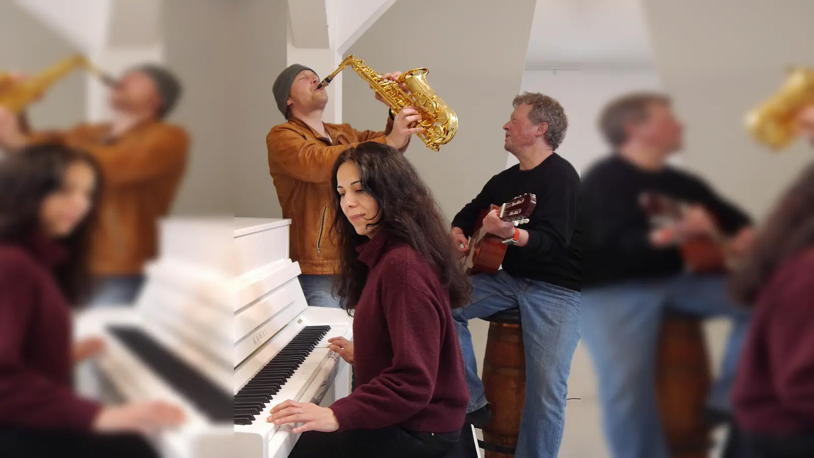 Die Mohr-Villa bietet den Raum für die wöchentliche Jam-Session. (Foto: VA)