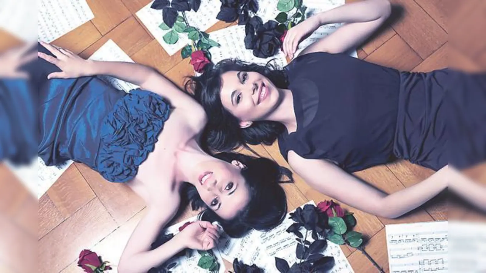 Duo Millefleurs  Musik wie ein Blumenstrauß aus tausend Blüten mit Sarah Kober und Nestan Heberger.	 (Foto: VA)