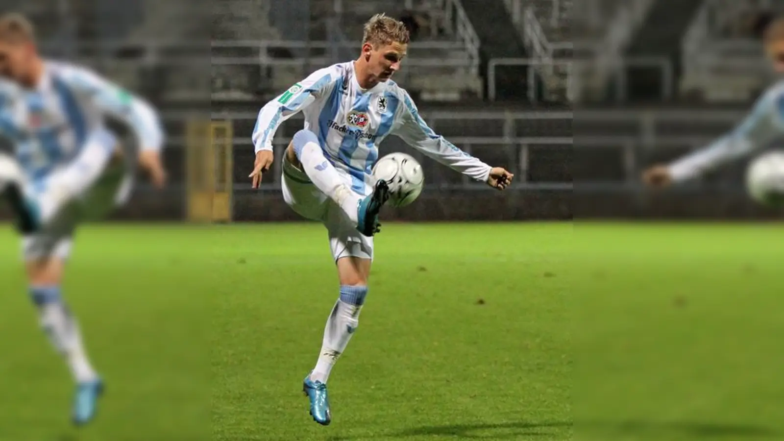 Holger Knartz, der Torschütze zum 0:2.  (Foto: A. Wild)