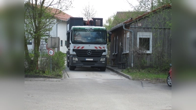 Die Waage auf der Reststoffdeponie Jedenhofen. (Foto: Barbara Mühlbauer-Talbi)