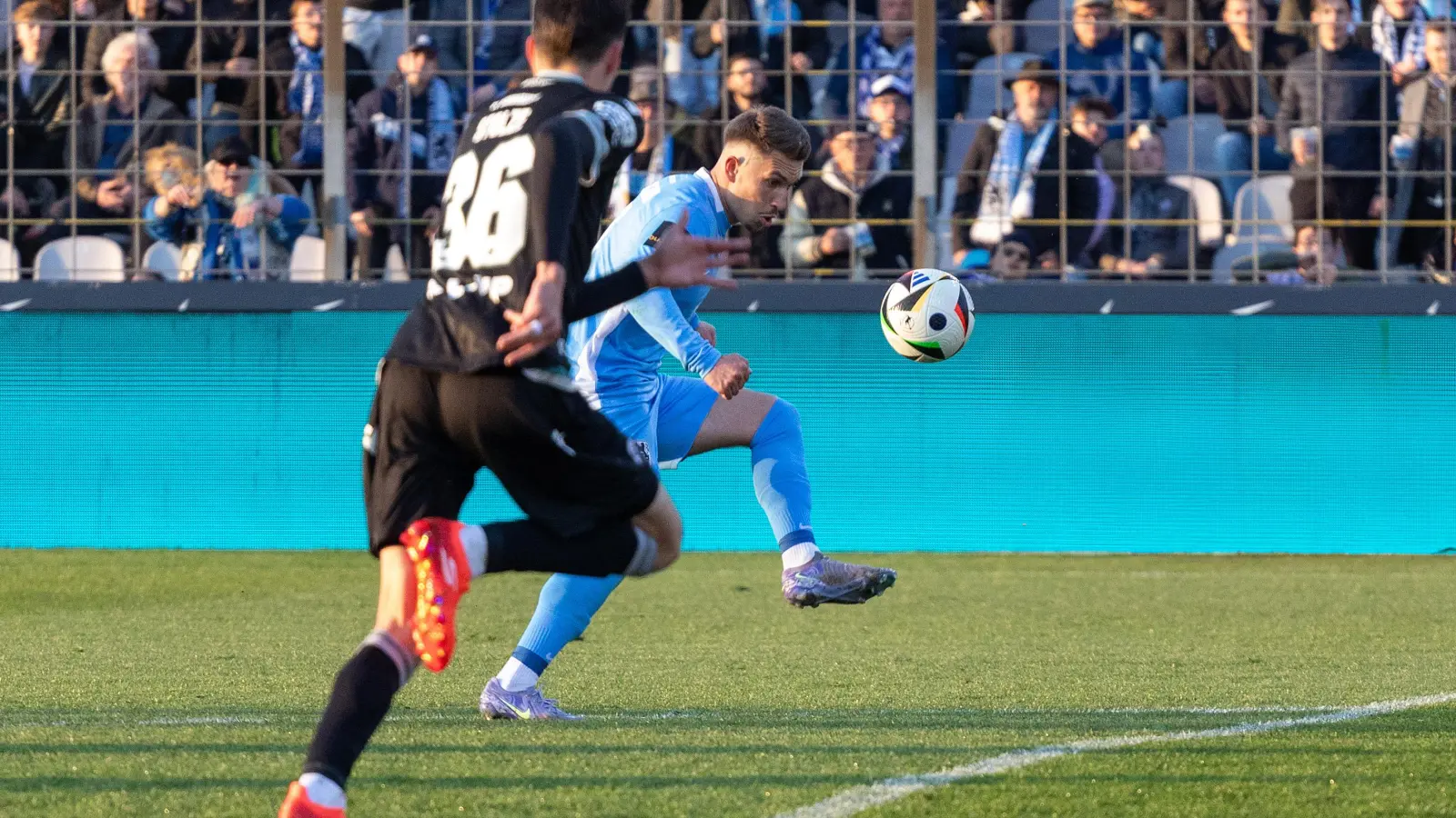 Torschütze zum 2:0: Julian Guttau. (Foto: Anne Wild)