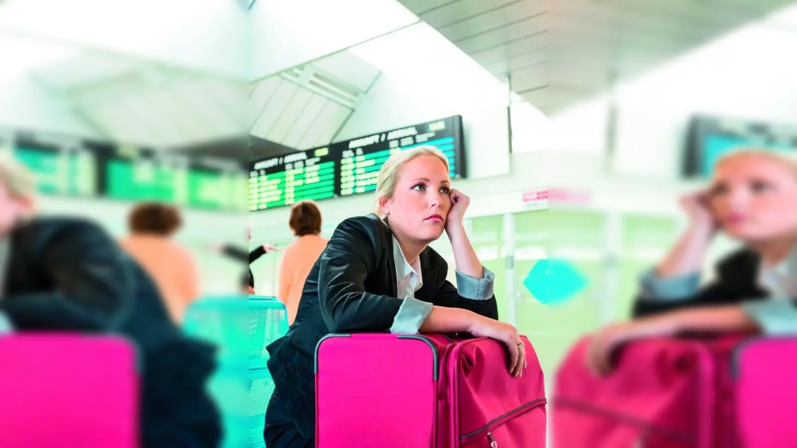 Flug verspätet? Ab drei Stunden gibt es Entschädigung von der Fluggesellschaft. (Foto: fotolia.com – Gina Sanders)