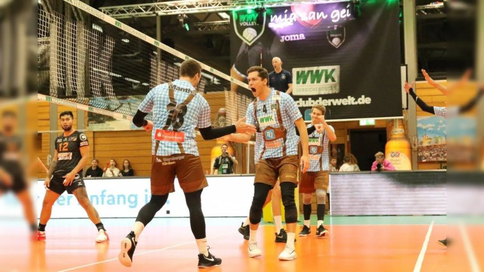 Tragen ihre Playoff-Spiele im Audi Dome aus: die WWK Volleys Herrsching. (Foto: WWK Volleys Herrsching)
