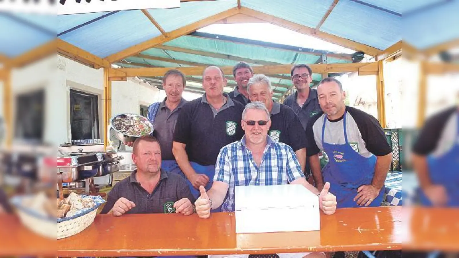 Der Vorstand der Sportfischer hofft auf Mithilfe von Petrus und freut sich auf viele Gäste. (Foto: privat)