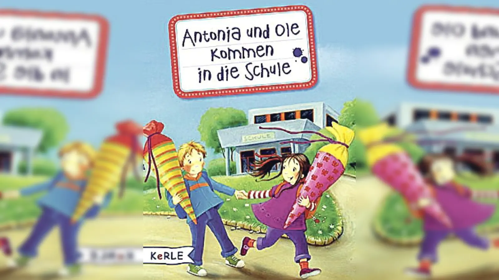 Bald fängt die Schule an  dieses Buch hilft gegen Ängste.	 (Foto: VA)