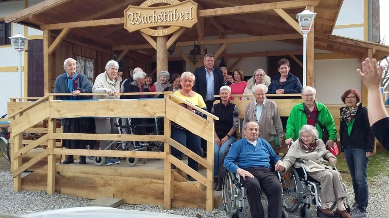 Die Bewohner des Seniorendomizil Haus Bartholomäus hatten sichtlich spaß. (Foto: Privat)
