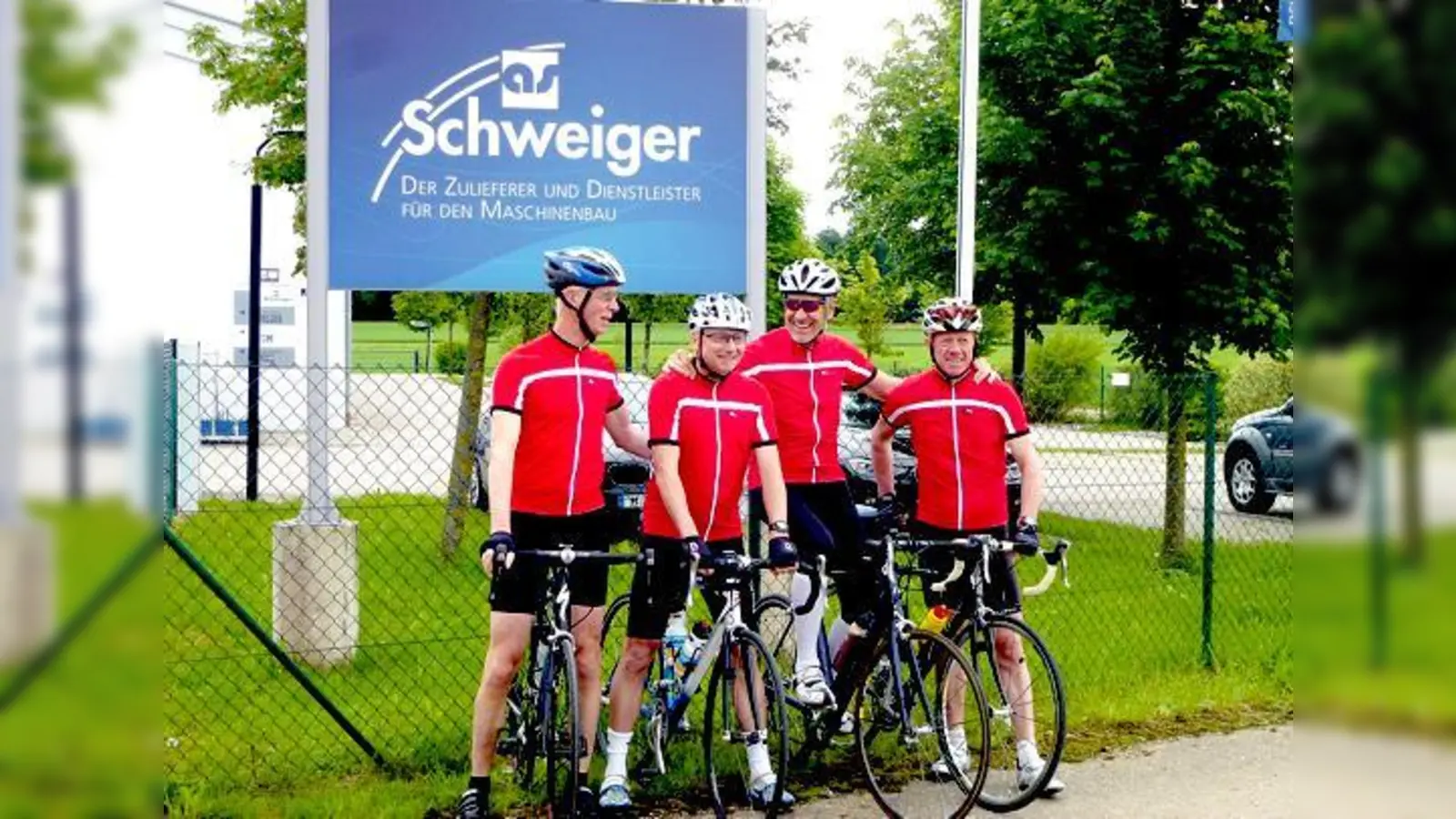 Günther Schwarz, Robert Sanzenbacher, Peter Feldmaier und Günter Mayer wollen es wissen.	 (Foto: VA)