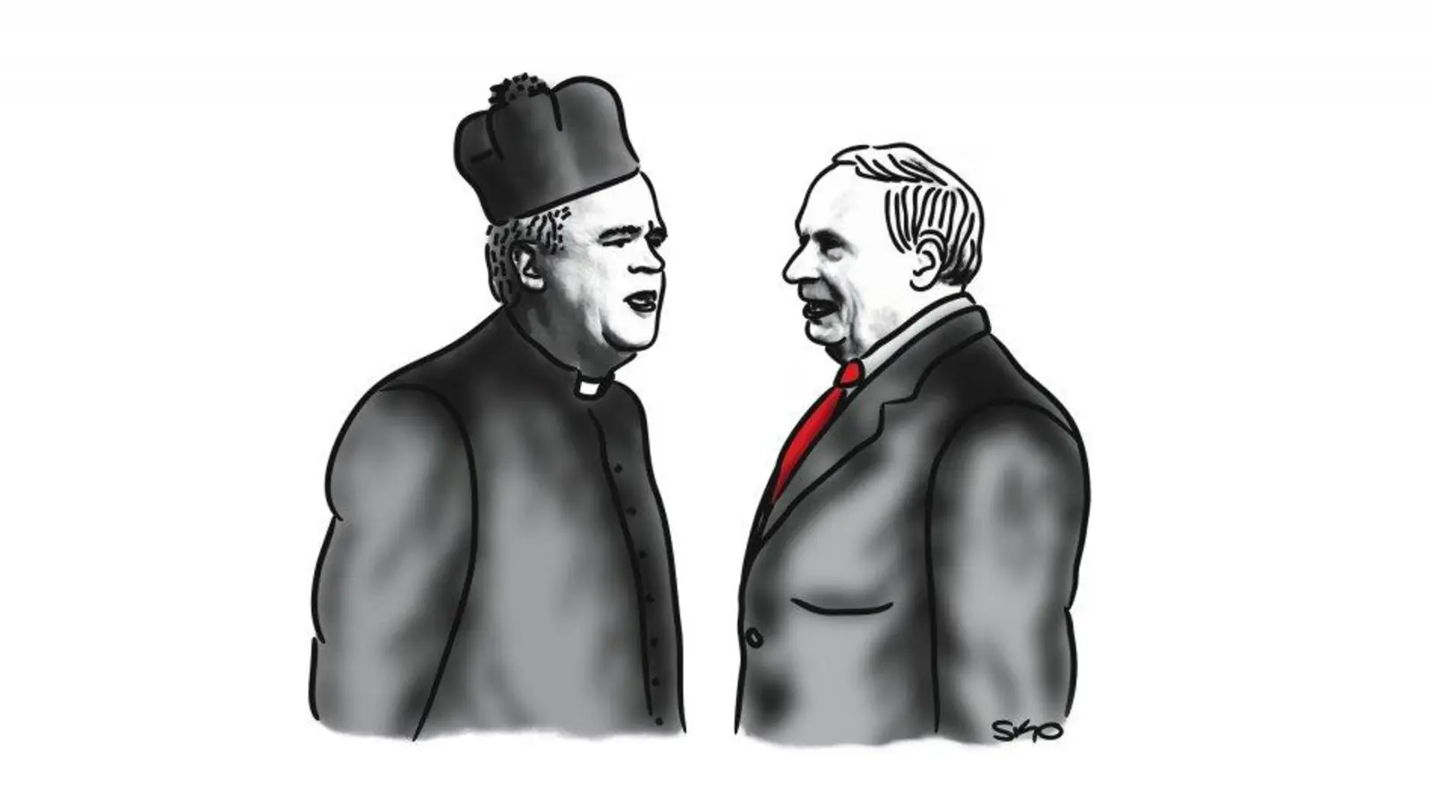 &amp;quot;Don Gauwillo und Lafeppone&amp;quot;. (Foto: sko)