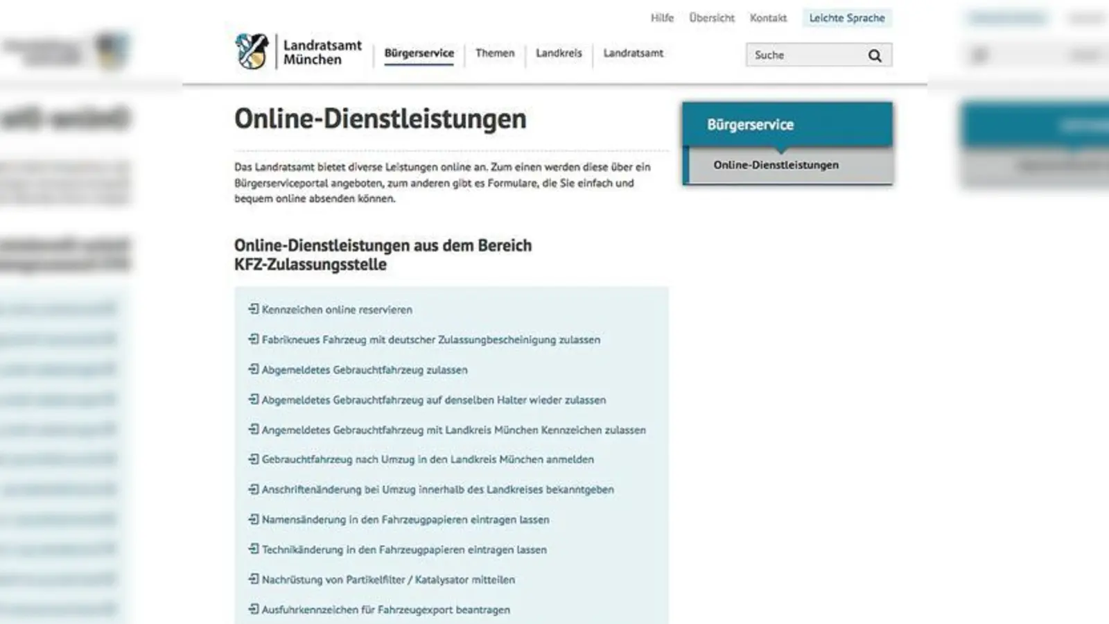 Ein Großteil der Verfahren kann inzwischen online bequem abgewickelt werden.	 (Foto: landkreis-muenchen. de)