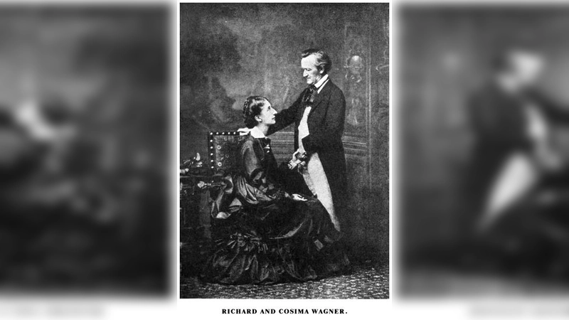 Cosima und Richard Wagner 1872. (Foto: Gemeinfrei)
