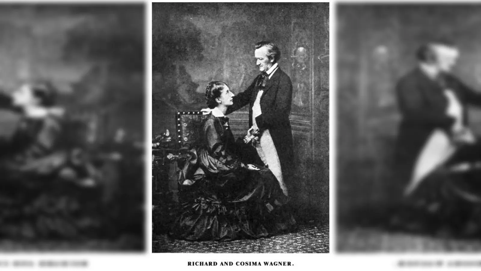 Cosima und Richard Wagner 1872. (Foto: Gemeinfrei)