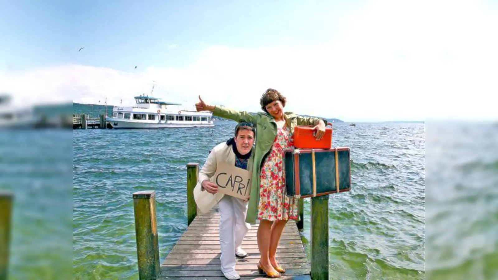 Finden Catalina Navarro Kirner und André Hartmann tatsächlich das Glück auf hoher See? 	 (Foto: VA)