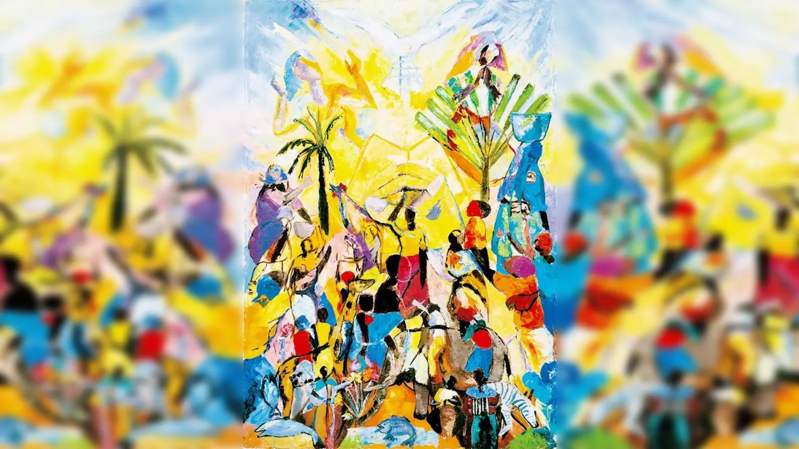 »Lob dem Ewigen« von Reine Claire Nkombo aus Kamerun.	 (Foto: WGT-Komitee e.V.)