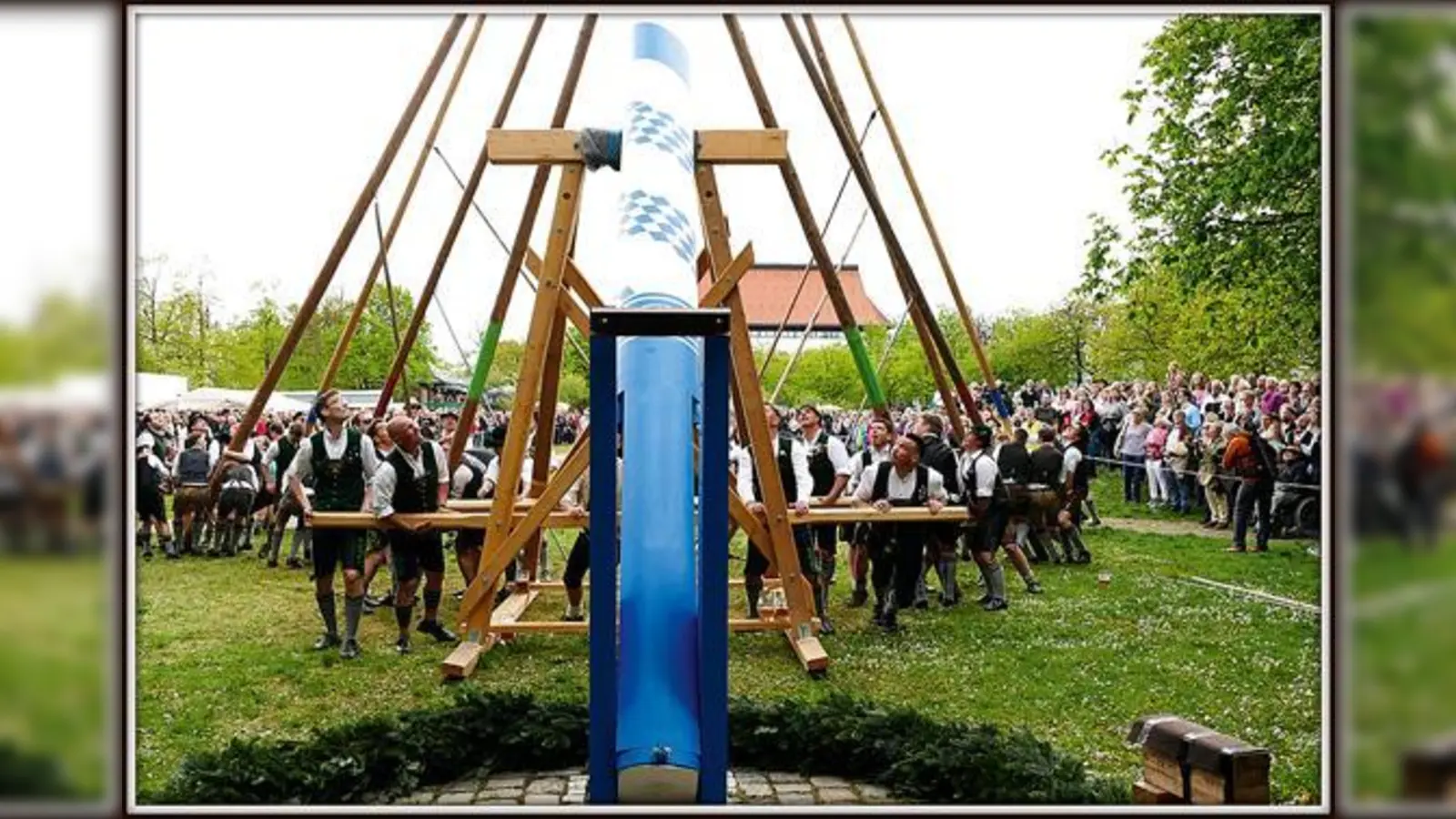 Augenmaß und Muskelkraft. 	 (Foto: Hans-Jürgen Jakobs)