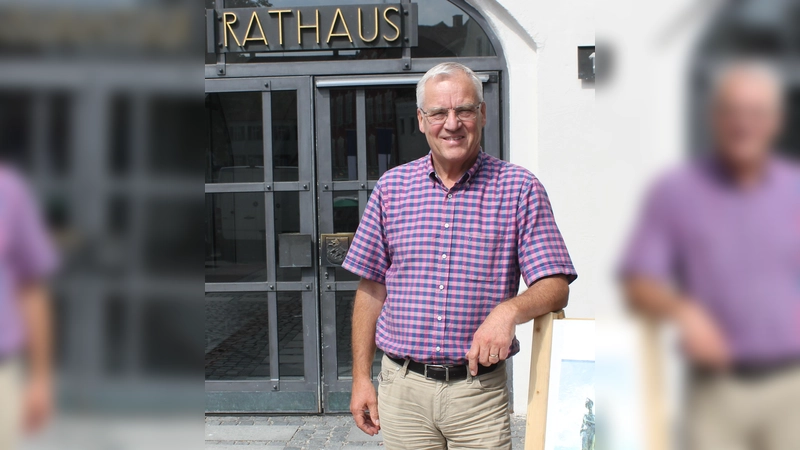 Walter Brilmayer wird nach 25 Jahren als Ebersberger Bürgermeister in den Ruhestand gehen. (Foto: Stefan Dohl)