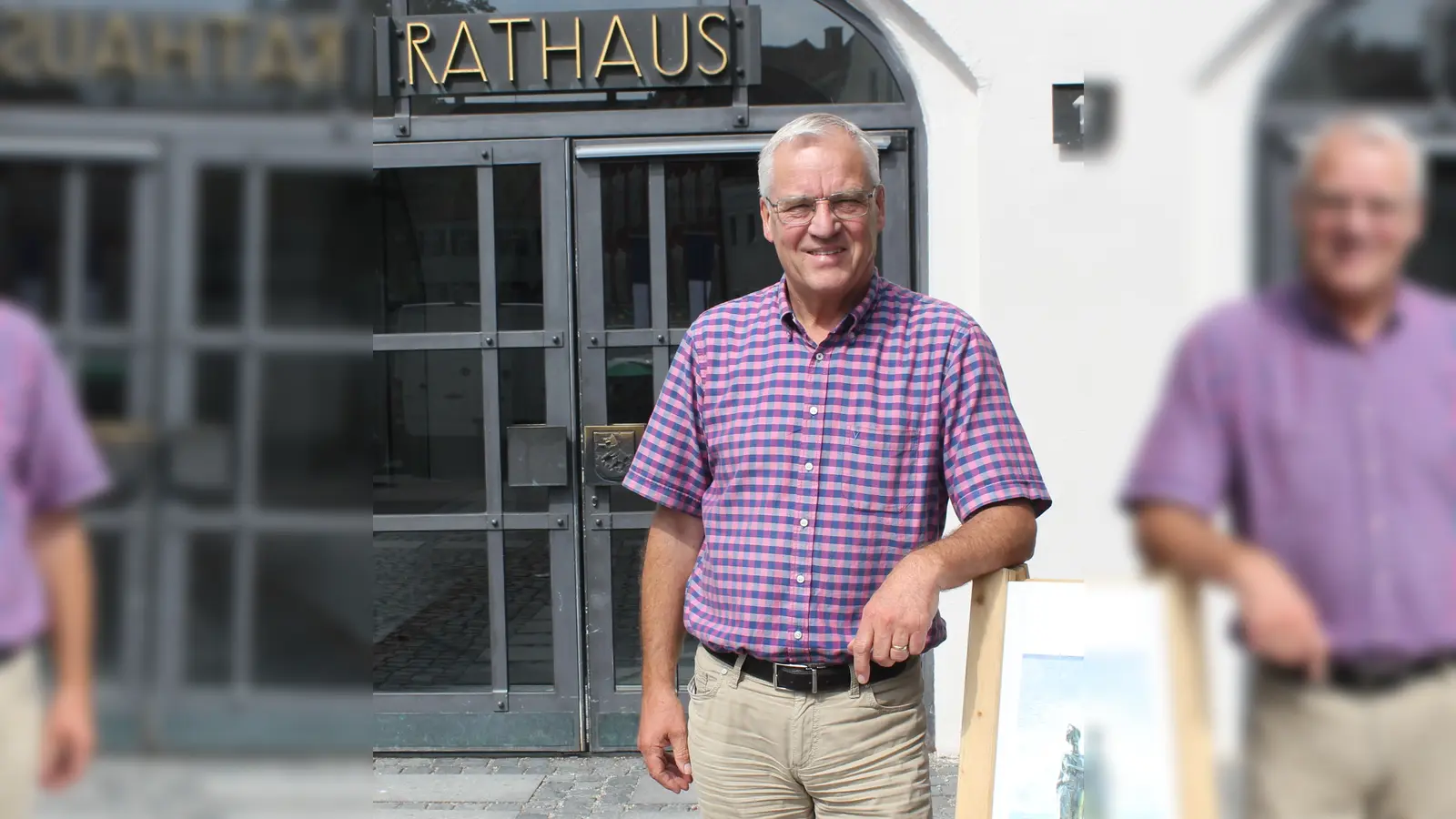 Walter Brilmayer wird nach 25 Jahren als Ebersberger Bürgermeister in den Ruhestand gehen. (Foto: Stefan Dohl)