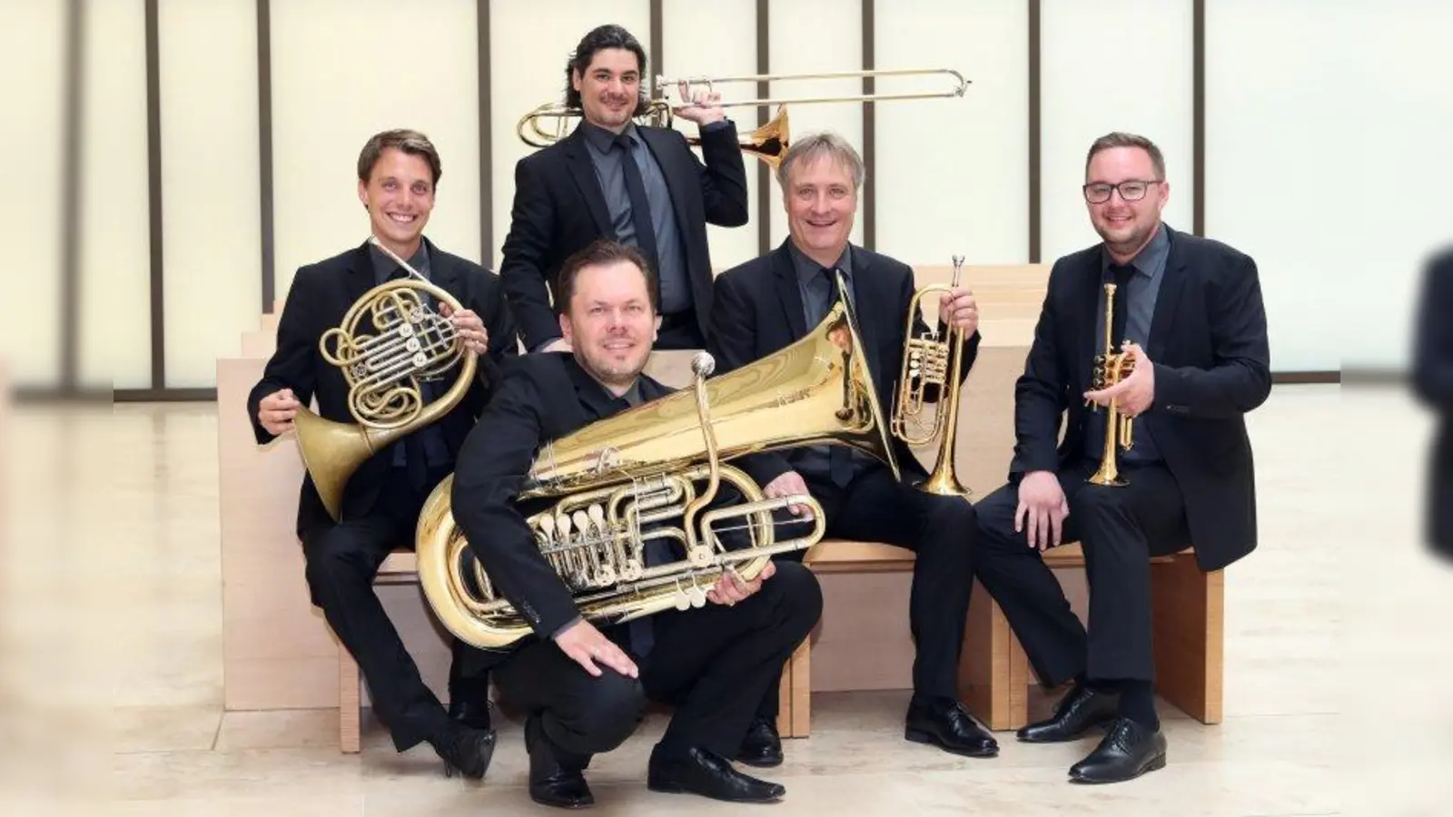 Das Classic Brass Ensemble begeistert immer aufs Neue und zieht selbst skeptische Ersthörer für die Blechbläserkammermusik in ihren Bann. (Foto: Classic Brass / Foto: Kerstin Kummer)