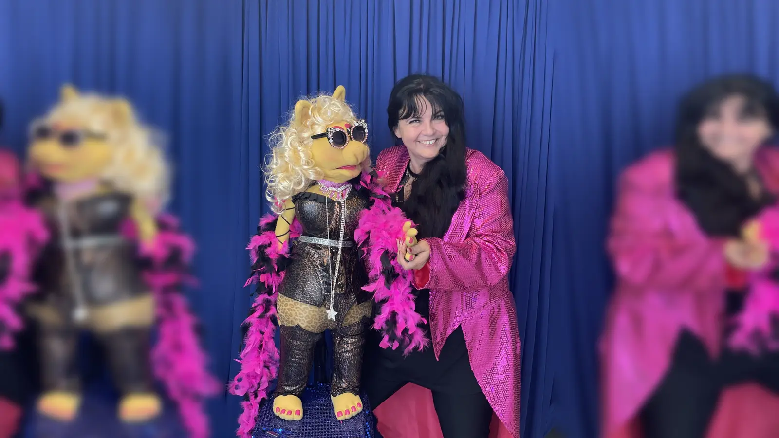 Eine der grandiosen Puppen, auf die man sich freuen darf, ist Lissy, die Tala Glück bei ihrer Show präsentieren wird.  (Foto: Glück)