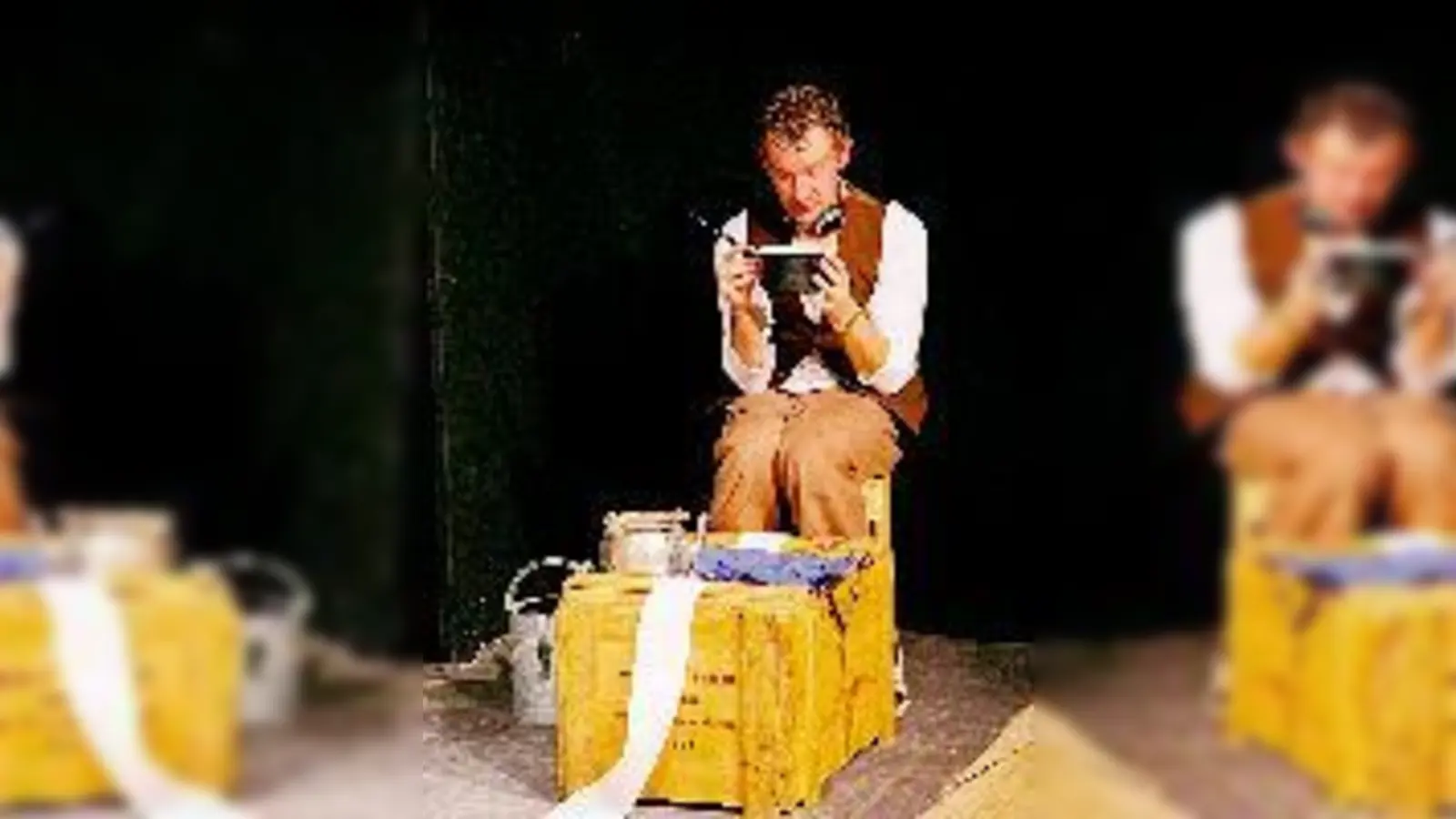 One-Man-Show: Klaas Schramm.	 (Foto: Schauburg)