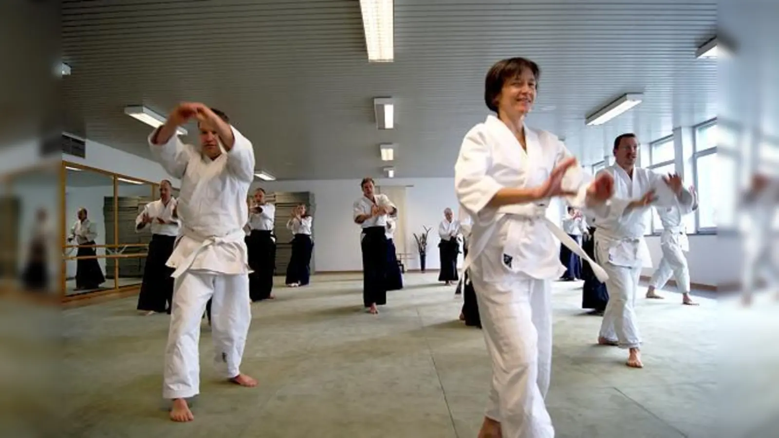 Die Aikido-Gruppe des TuS Holzkirchen lädt zum Open Dojo am 9. Februar ein. 	 (Foto: VA)