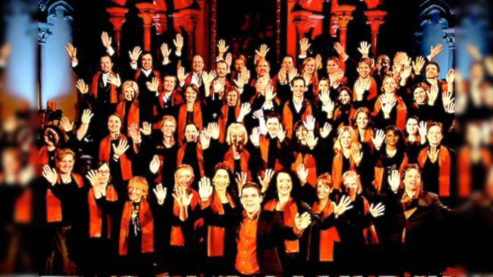 Der Gospelchor	 Sankt Lukas feiert  (Foto: an Weihnachten den runden Chor-Geburtstag 2011. 	F. VA)