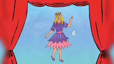 Die Theaterzwerge führen „Die Träne der Elfe” auf. (Foto: Ammerseer Bauerntheaters)