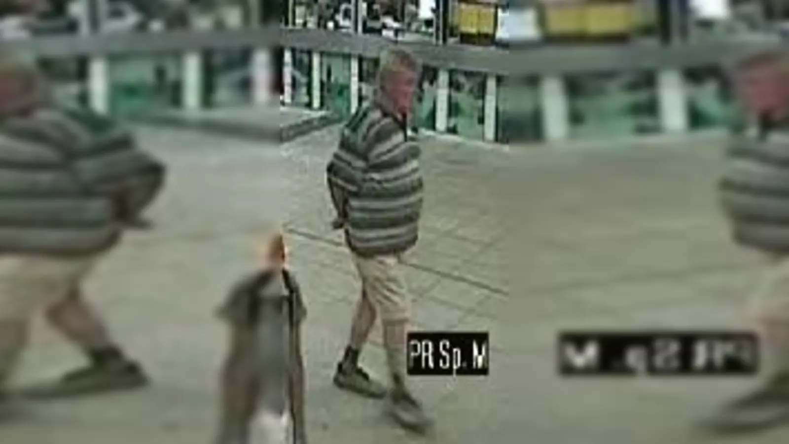 Wer kennt diesen Mann? Er könnte das Mädchen gegen die einfahrende U-Bahn geschubst haben. Die blonde Frau wird als Zeugin  (gesucht.Foto: Polizei)