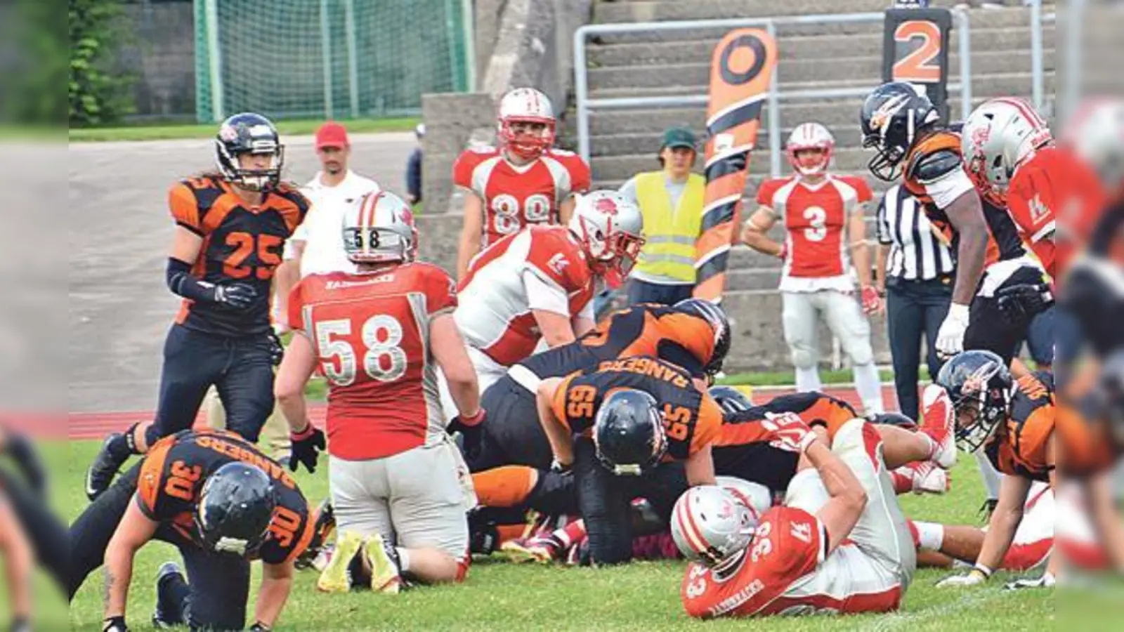 Ein absolut nervenaufreibendes Spiel ging im Dantestadion zu Ende. 	 (Foto: VA)