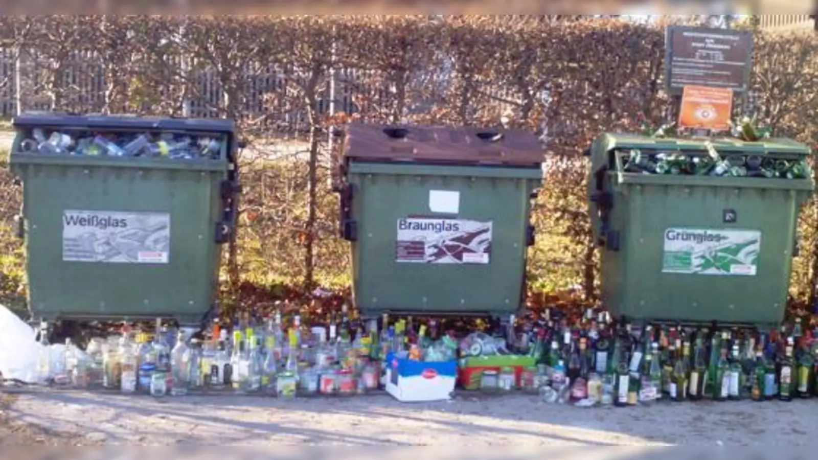 Die Festtage produzieren nicht nur viele Geschenke, sondern auch jede Menge an Unrat.	 (Foto: lra)